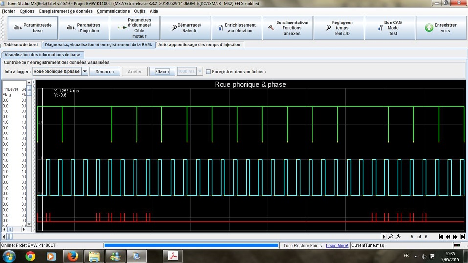 signal en fessant passé par VrIn